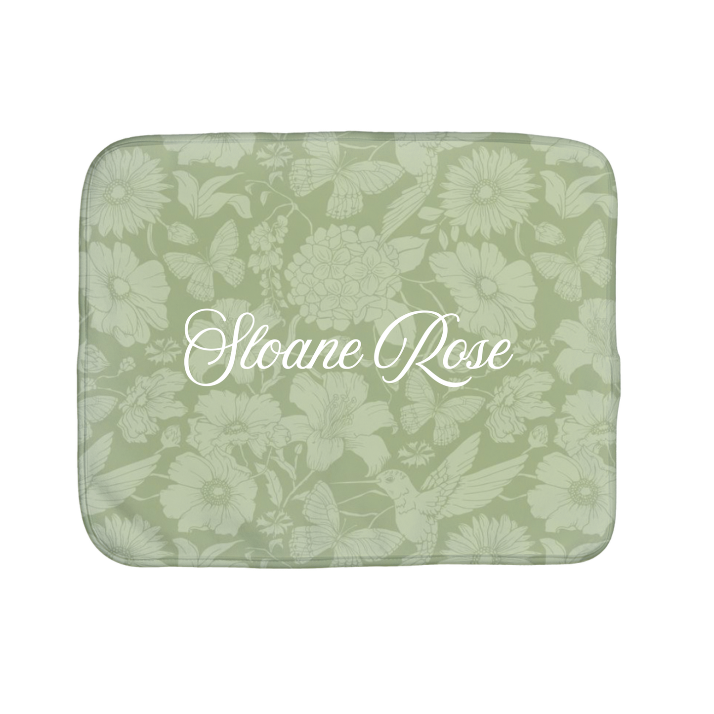 Little Bloom Burp Cloth (4 color ways)