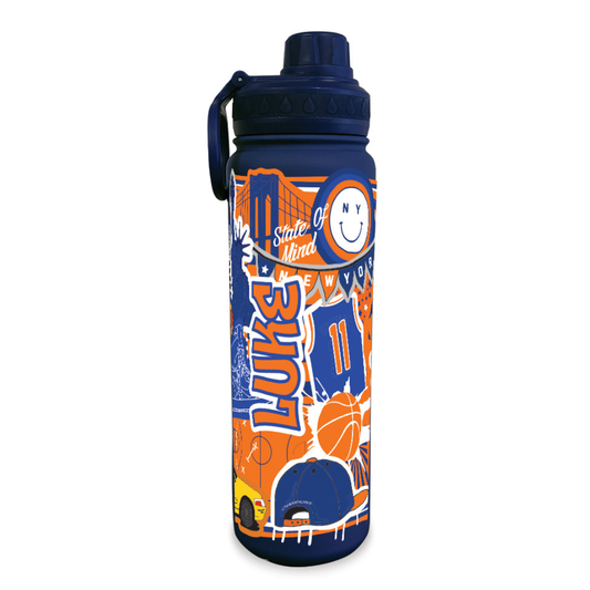 New York Basketball Water Bottle