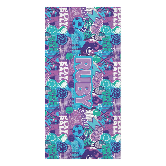 Sporty Girl Towel