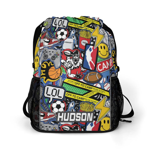 Off To Camp Drawstring