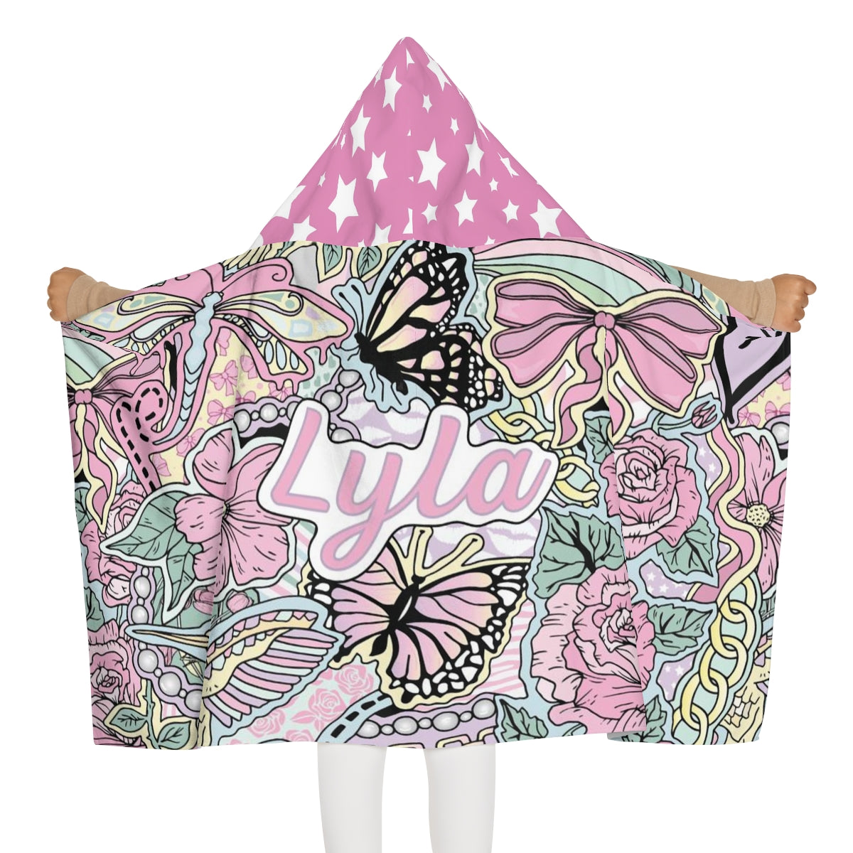 Flowers For All Hooded Towel