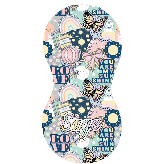 My Sunshine Burp Cloth