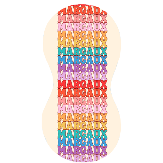 Repeat Name Burp Cloth
