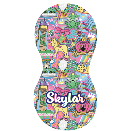 Pretty Princess Burp Cloth