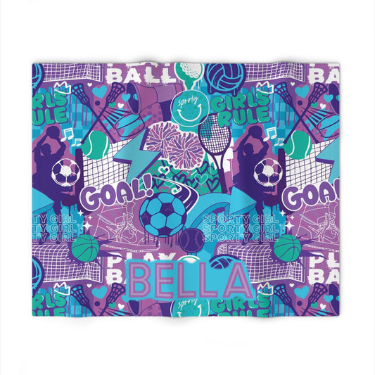 Sporty Girl Blanket