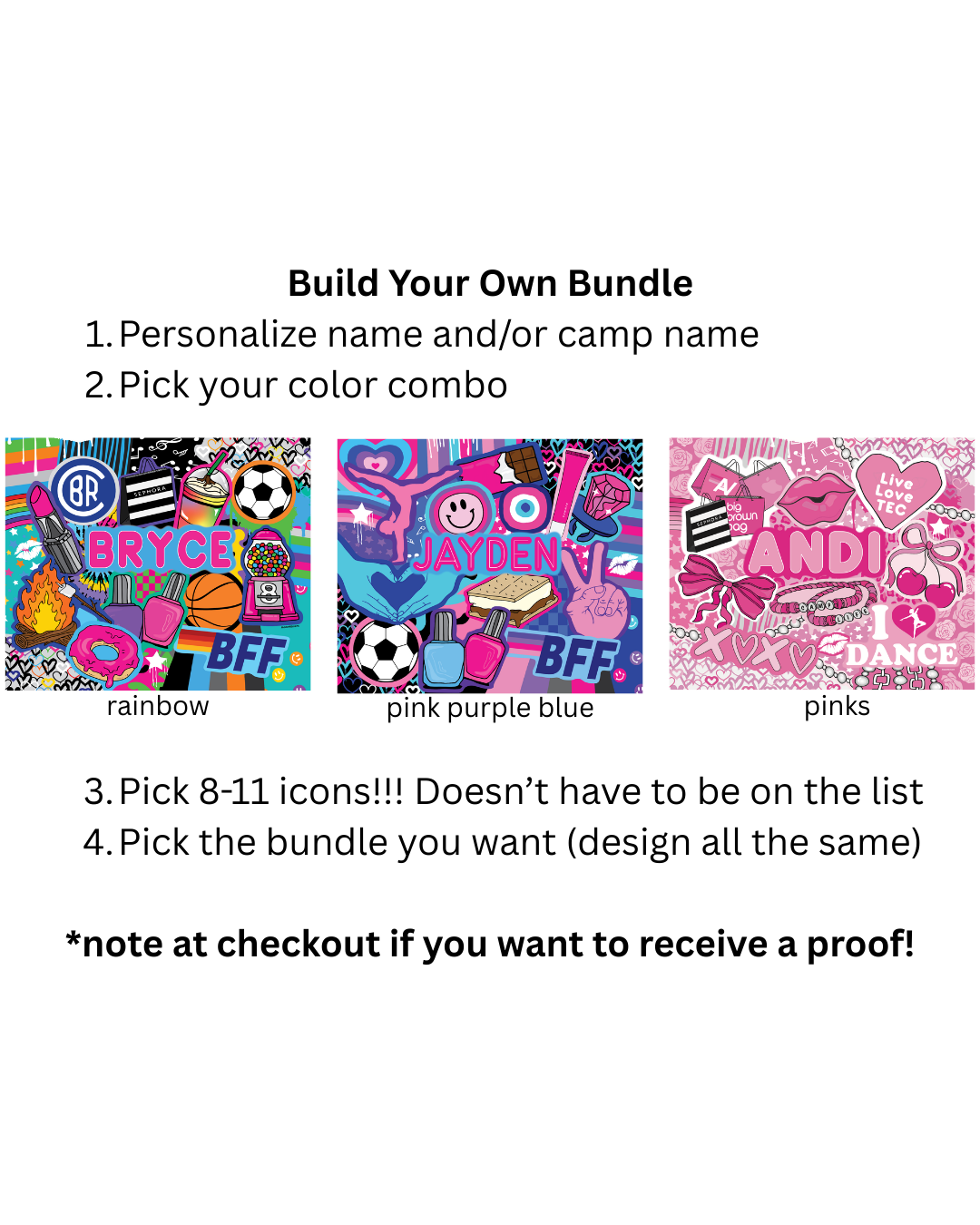 Build Your Own Camp Bundle (girl)