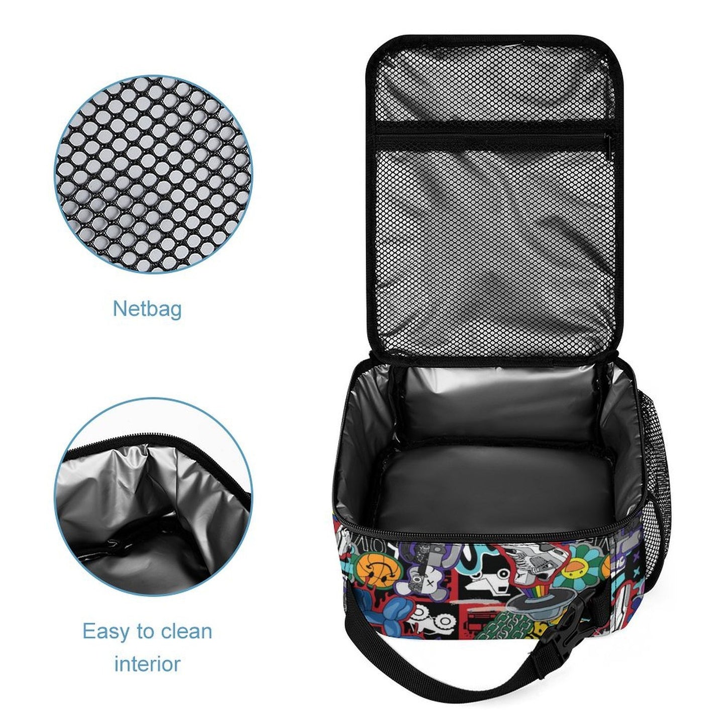 Happy Place Insulated Lunch Box