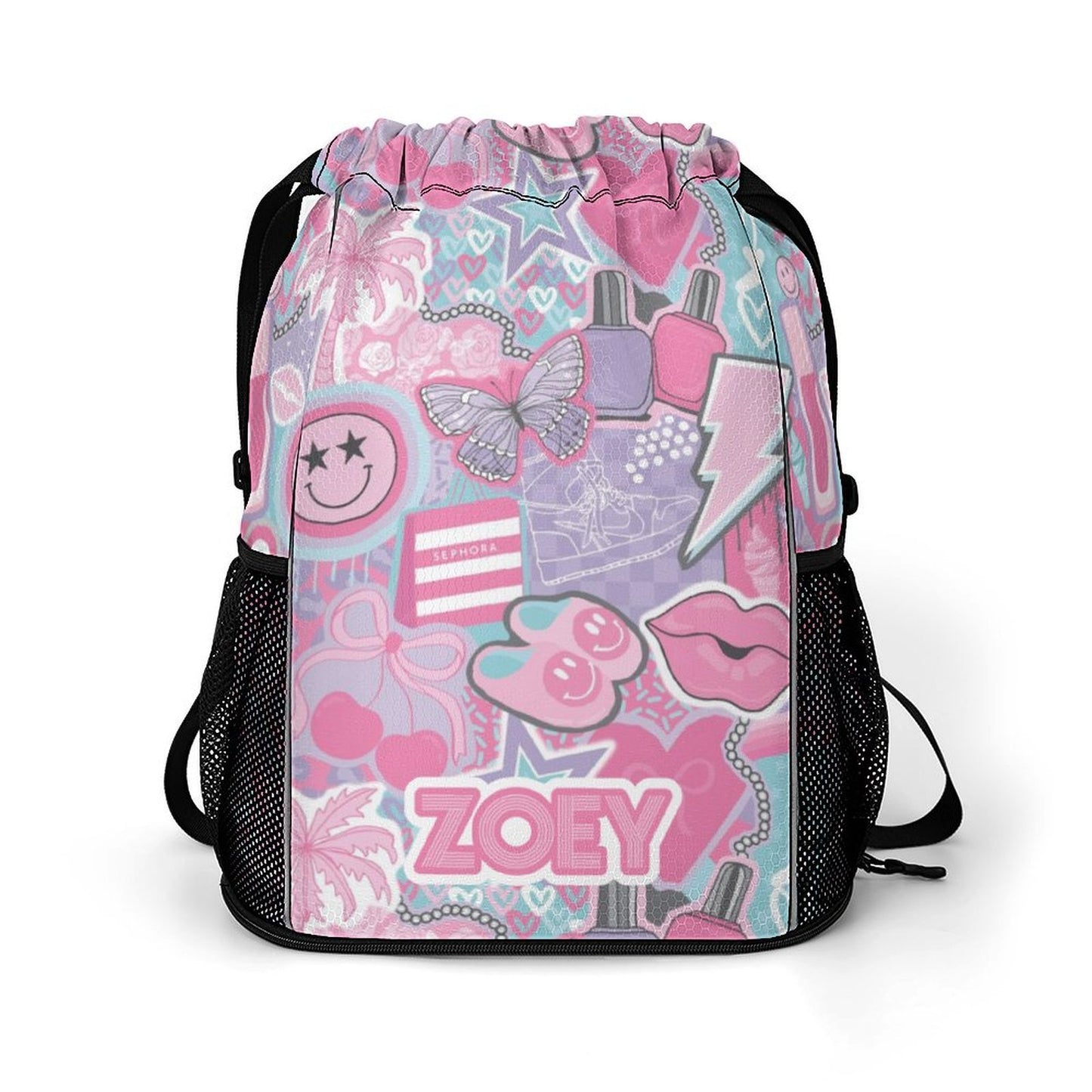 Cutie Bestie Drawstring Bag