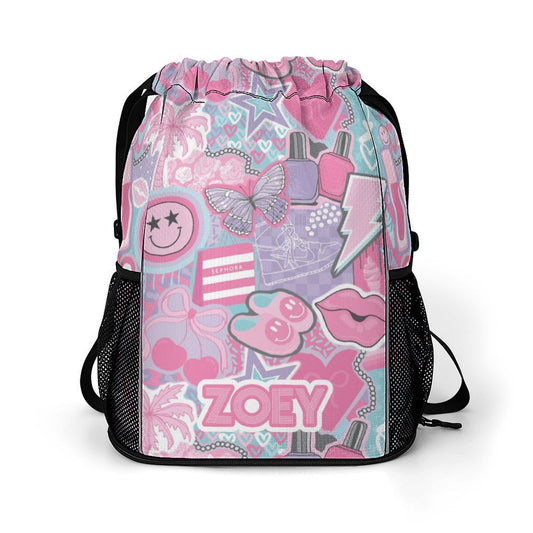 Cutie Bestie Drawstring Bag