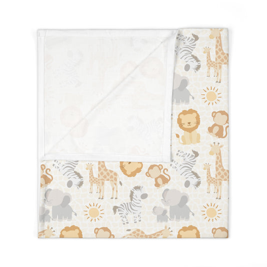 Safari Friends Swaddle