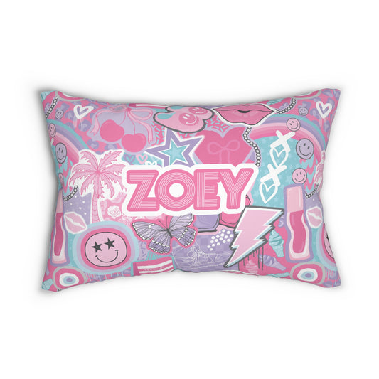 Cutie Bestie Throw Pillow