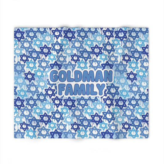 Star Of David Drip Blanket