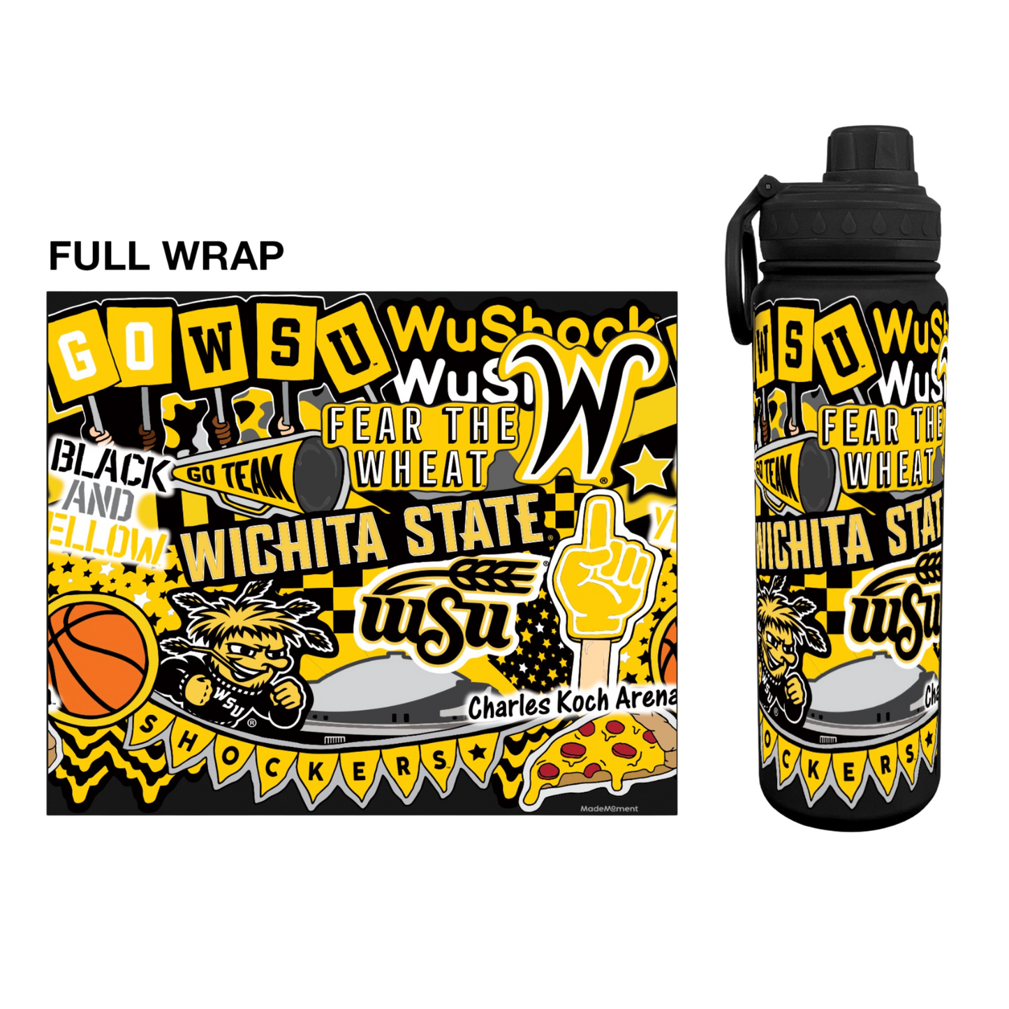 Wichita State Water Bottle