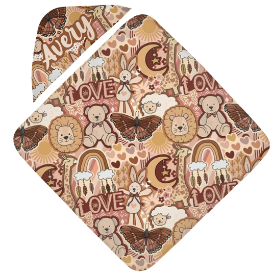 Boho Gal Hooded Towel