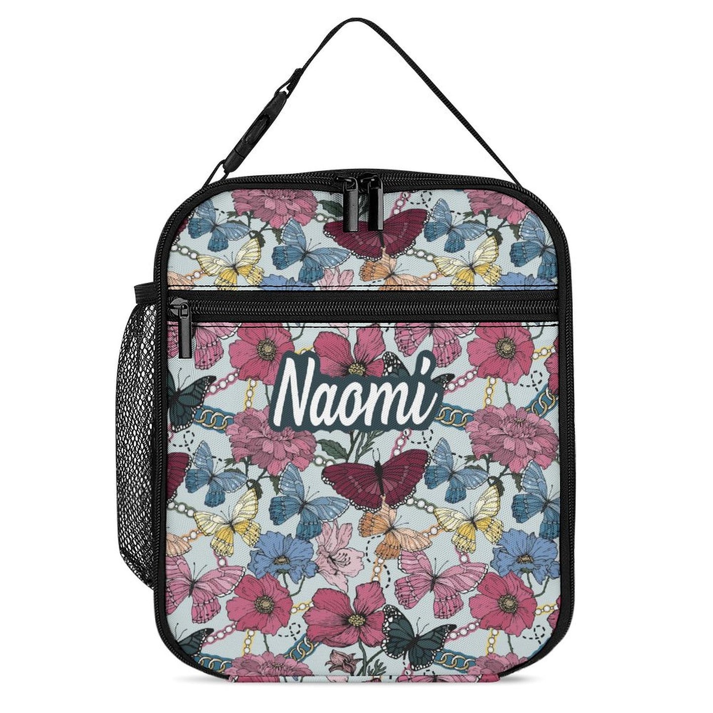 Butterfly Pearls Insulated Lunch Box
