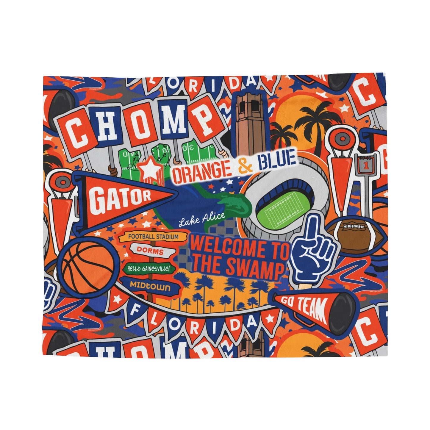 U of Florida Blanket