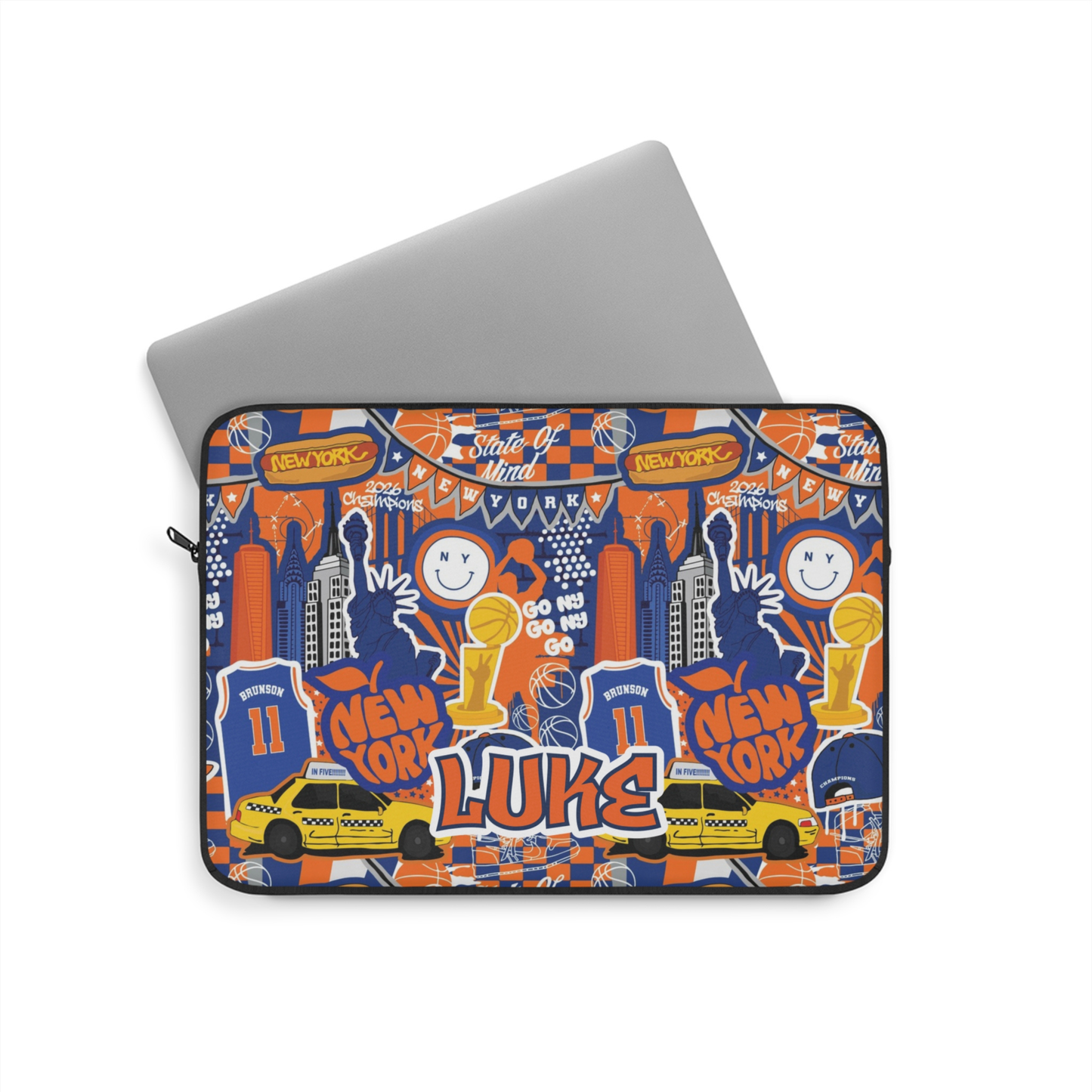 New York Basketball Laptop Sleeve
