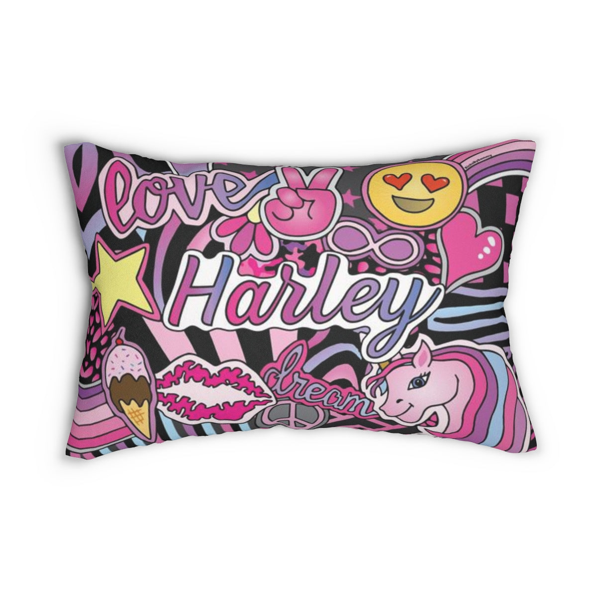 Lovey Throw Pillow