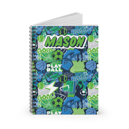 Baller Spiral Notebook