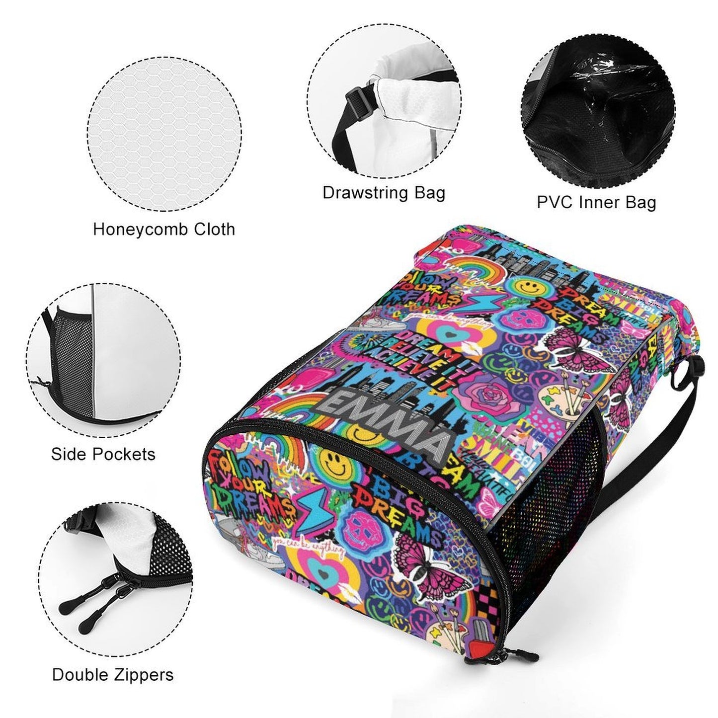 Follow Your Dreams Drawstring