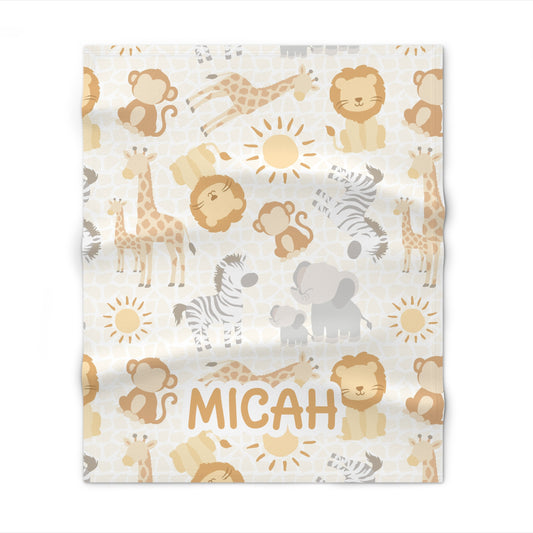 Safari Friends Blanket