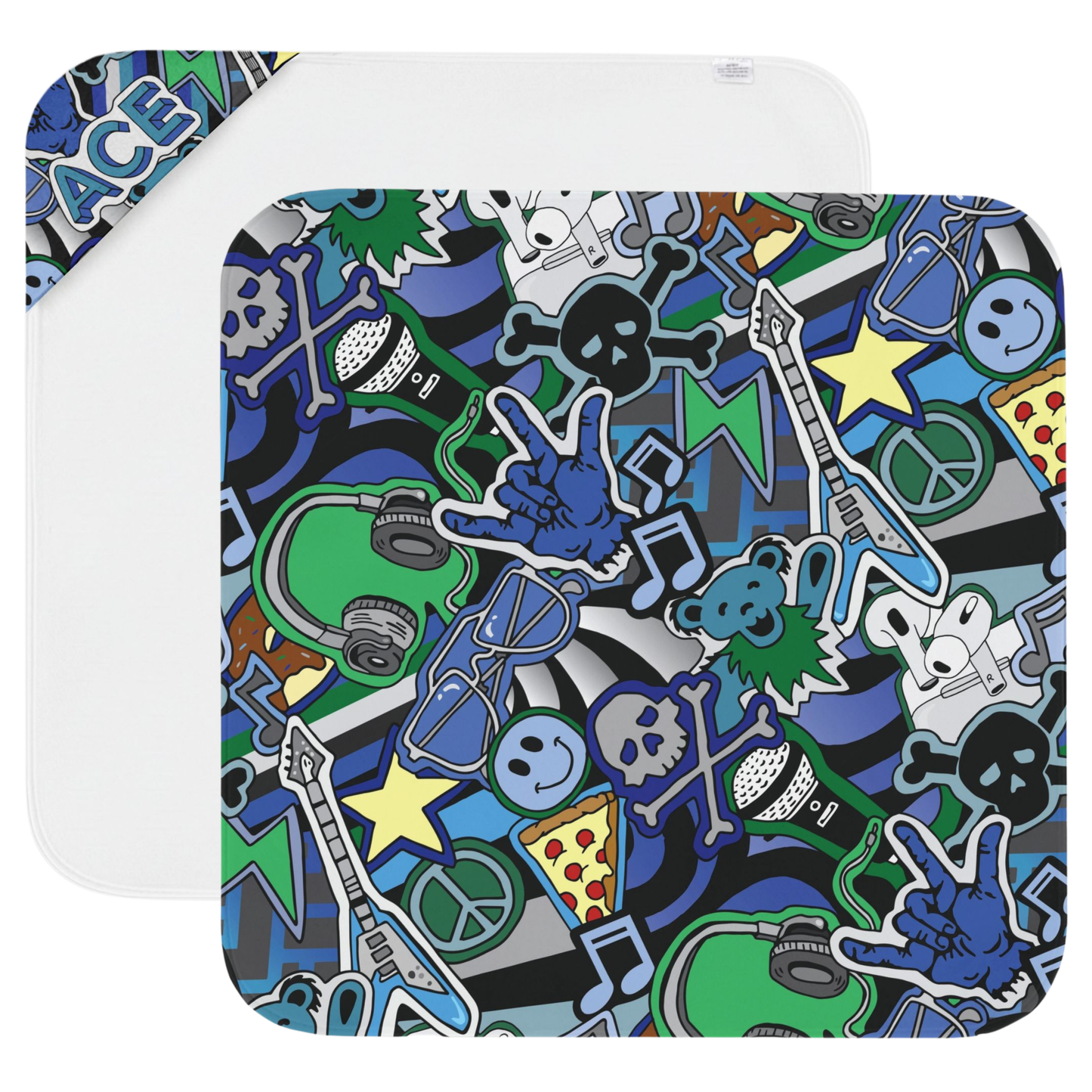 Rockstar Hooded Towel