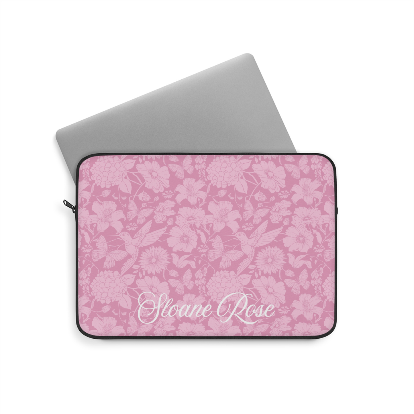 Pink Little Bloom Laptop Sleeve