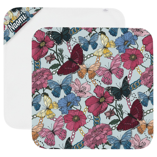 Butterfly Pearl Hooded Towel (2 color ways)