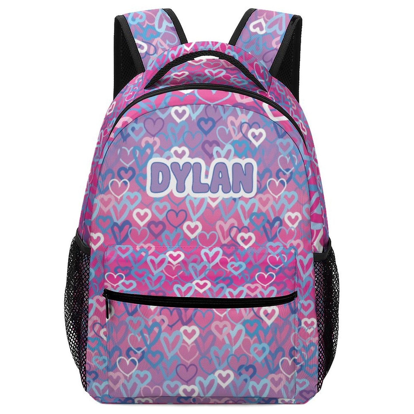 Ombre Hearts Kids Backpack