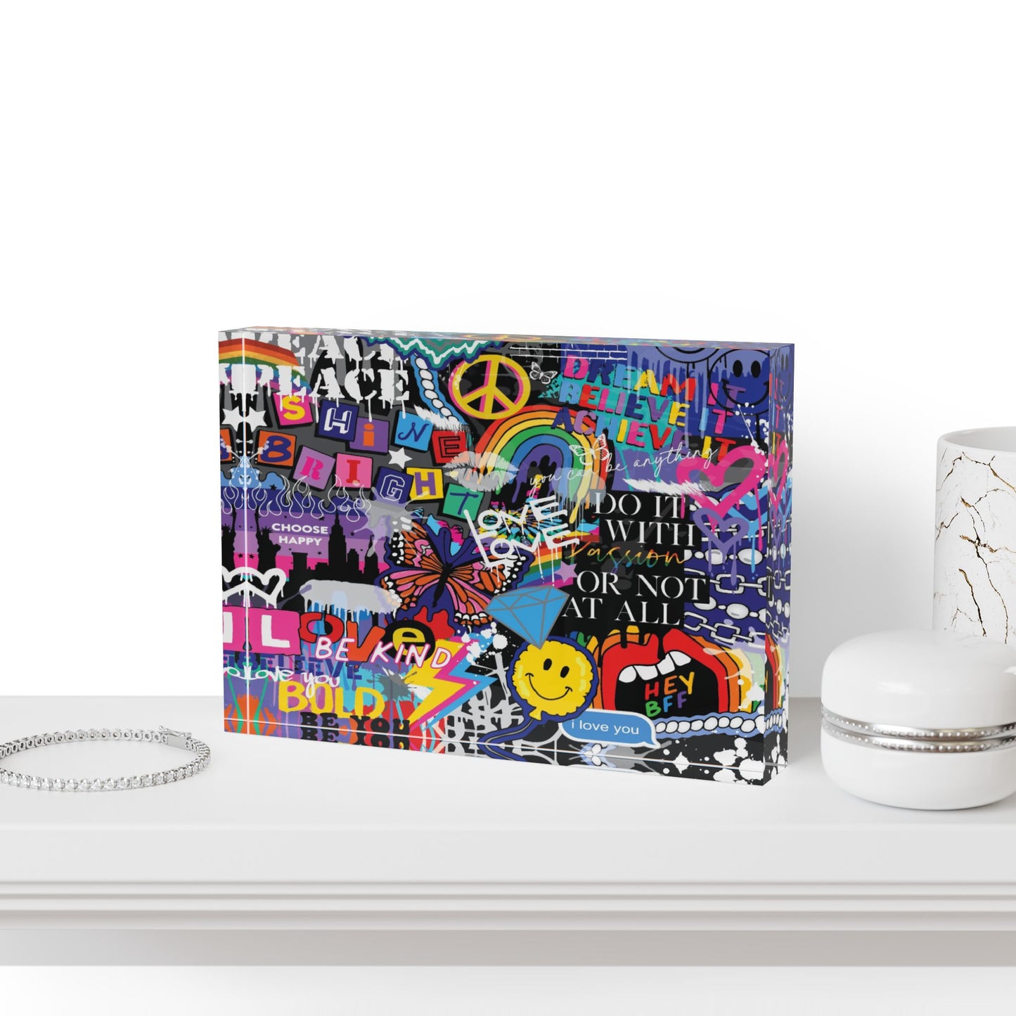 Do It With Passion Acrylic Box