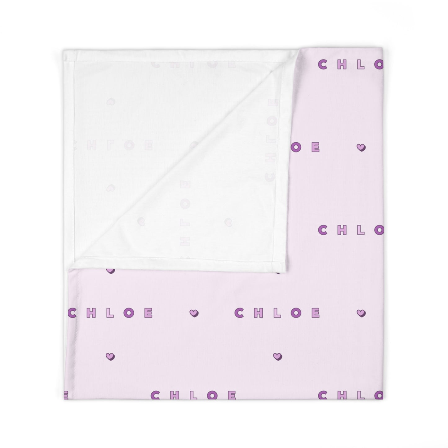 Repeat Girl Block Name Swaddle