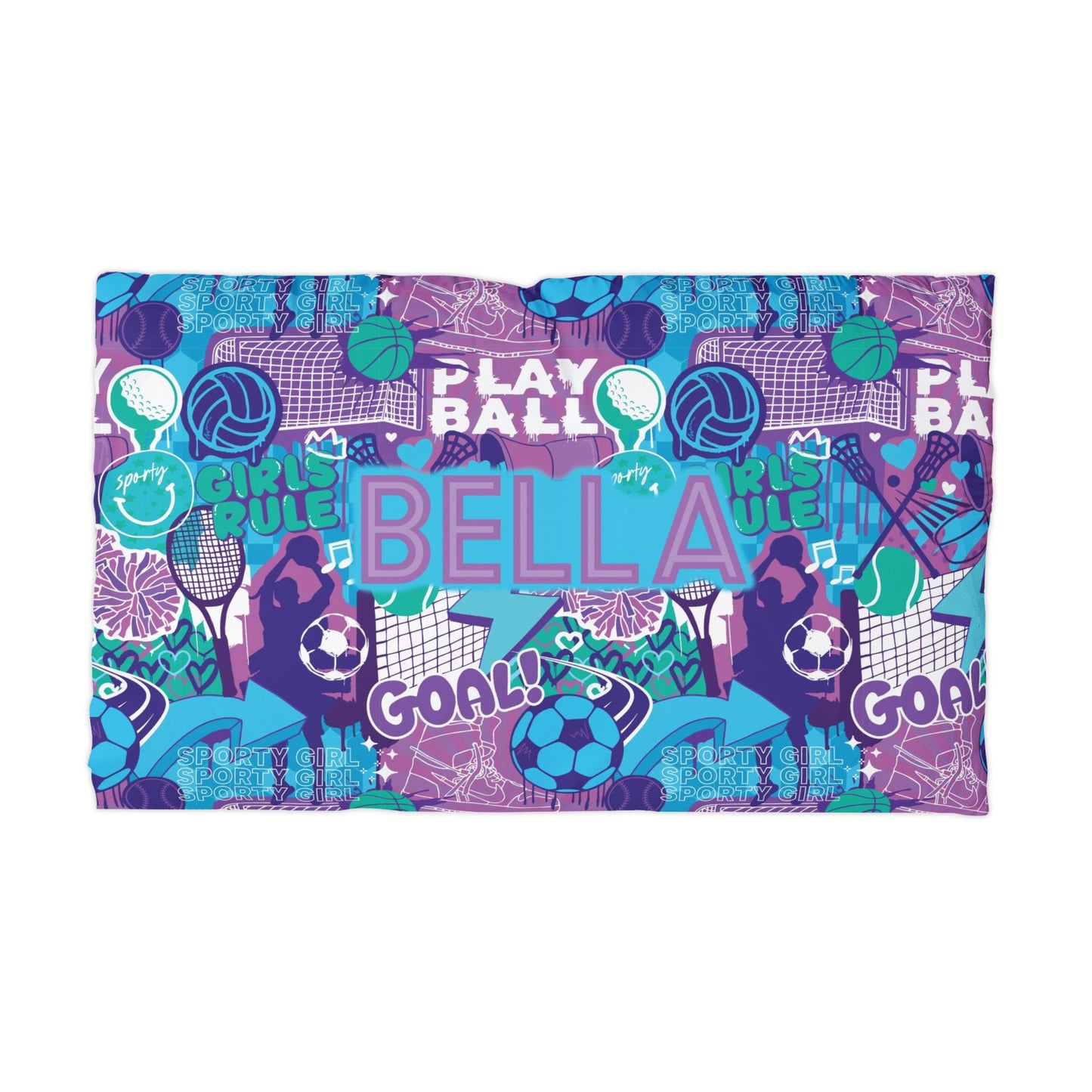 Sporty Girl Pillow Case