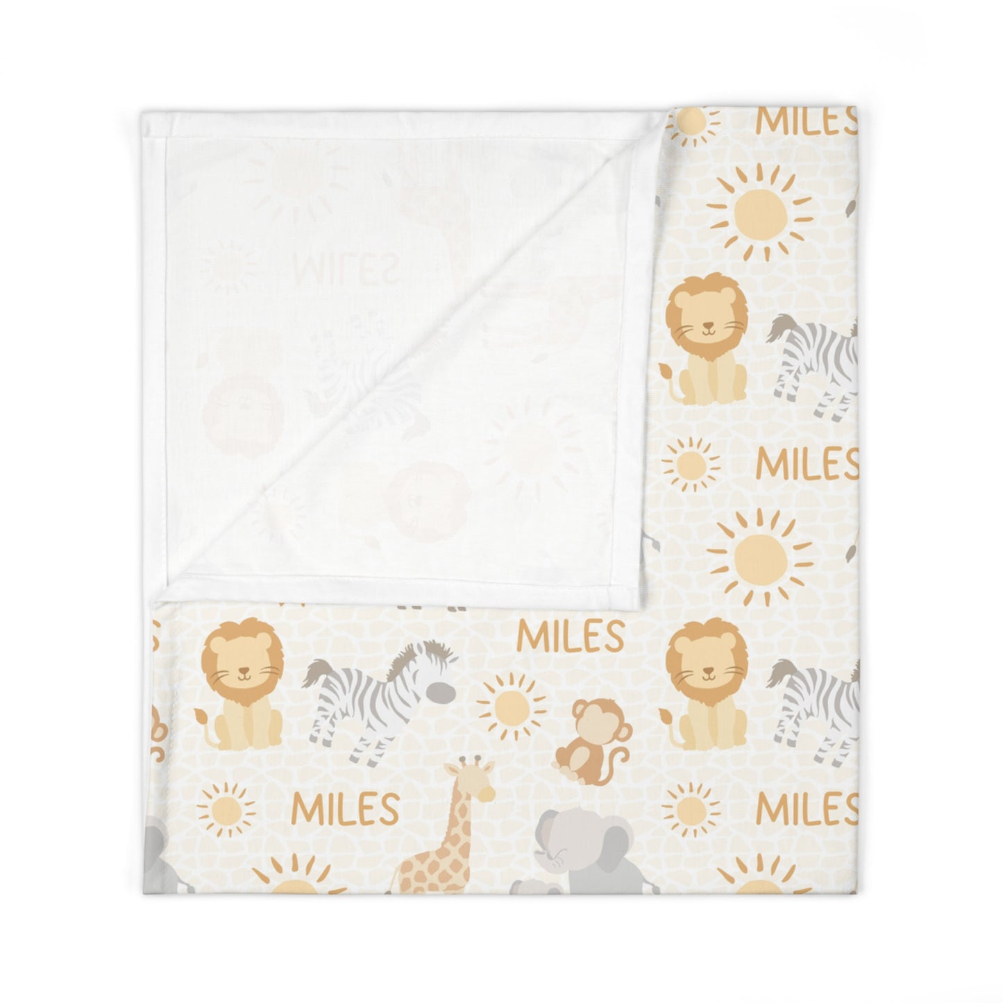 Safari Friends Swaddle