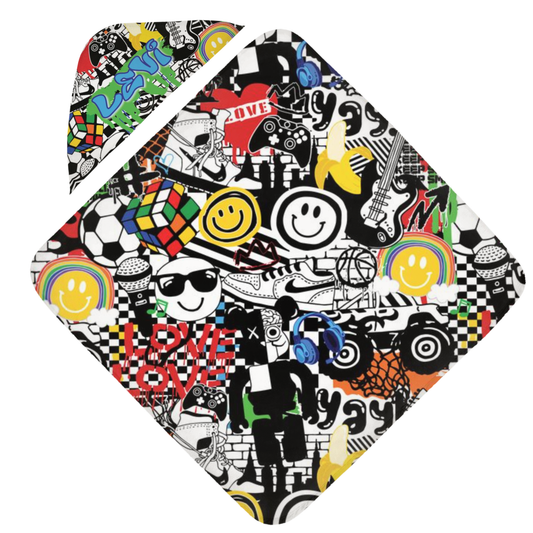 Keep Smiling Hooded Towel