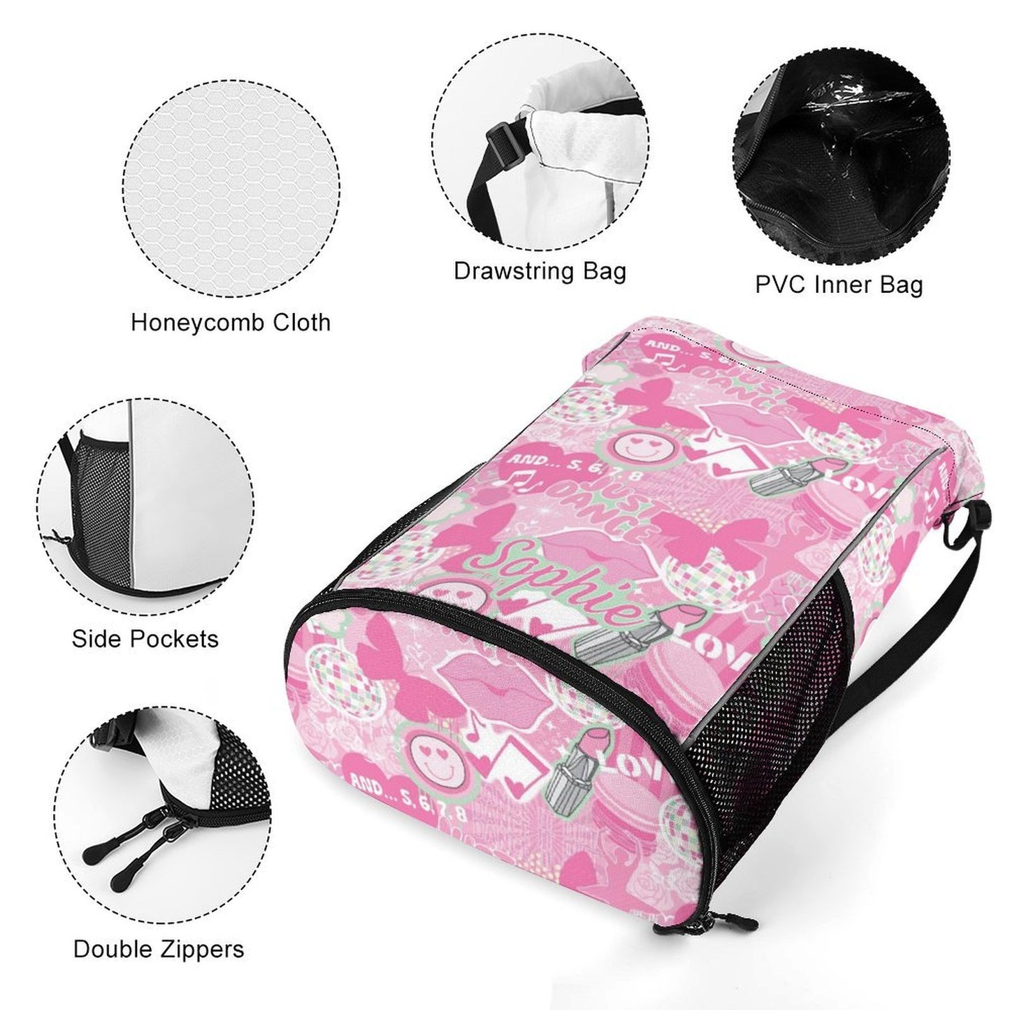 Just Dance Drawstring