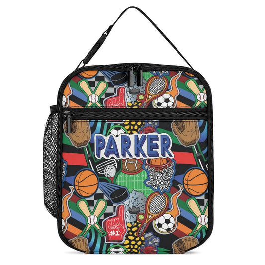 Sporty Insulated Lunch Box