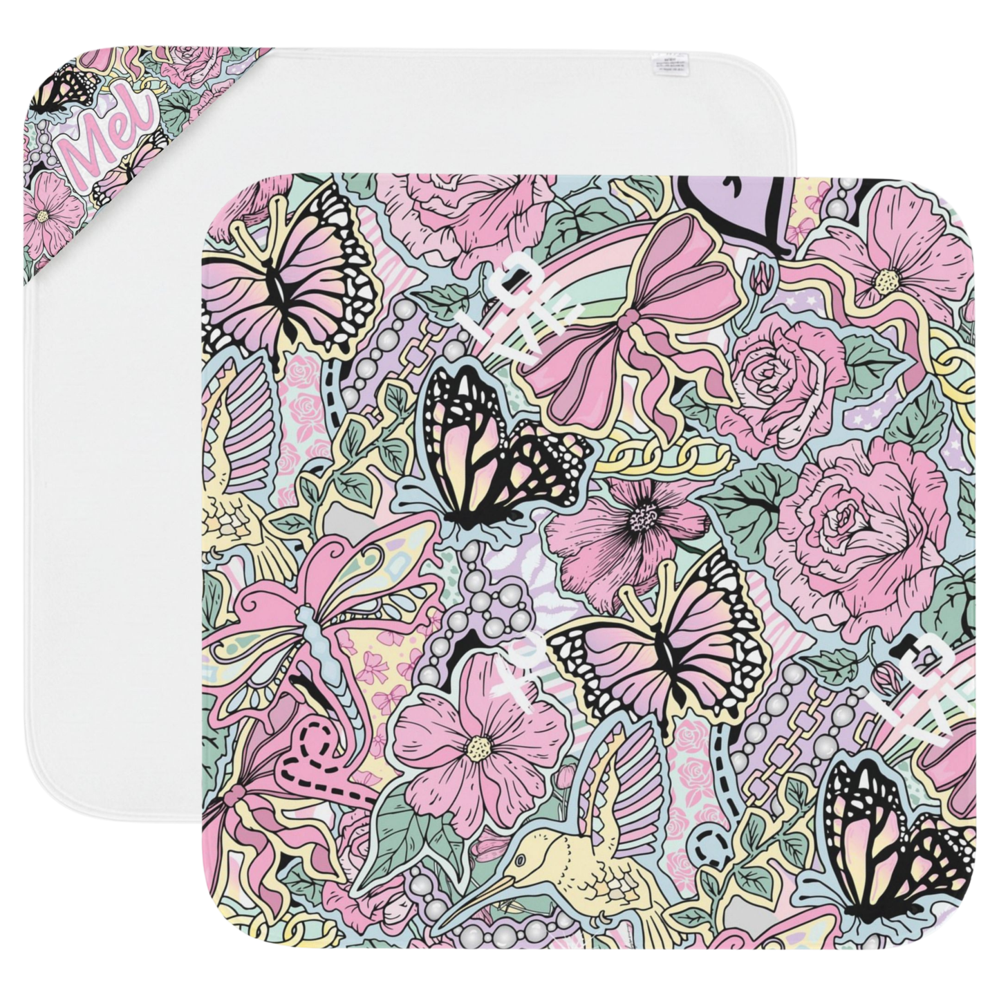 Flowers For All Hooded Towel