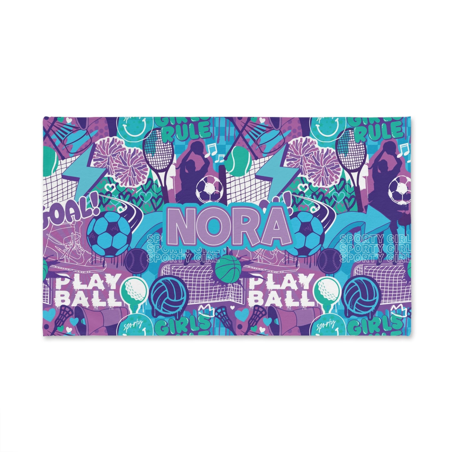 Sporty Girl Towel Wrap