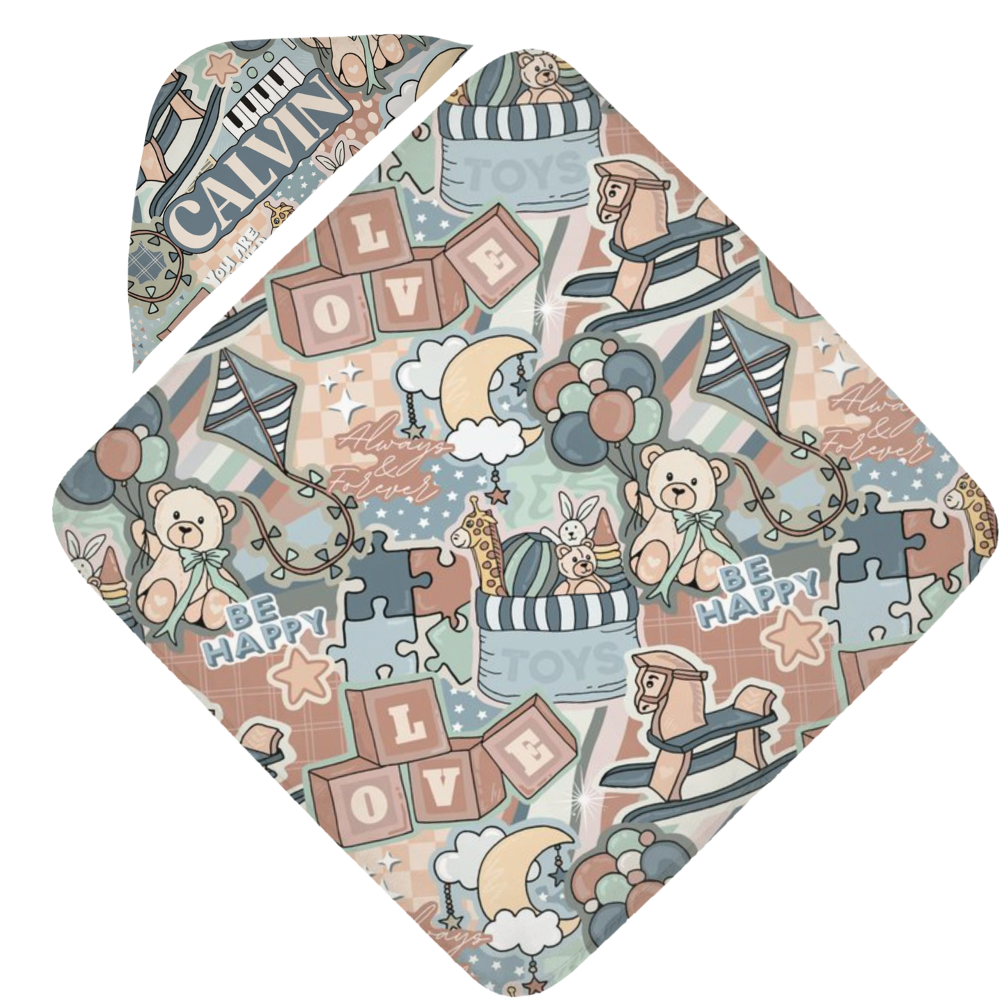 Forever and Always Hooded Towel