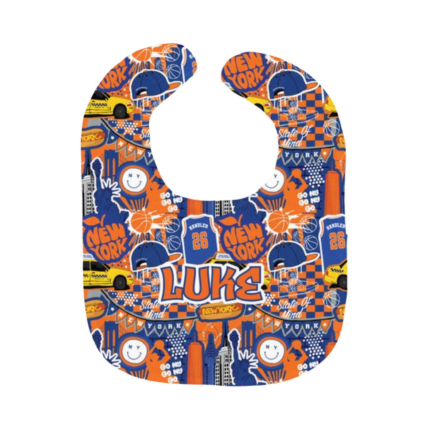 New York Basketball Bib