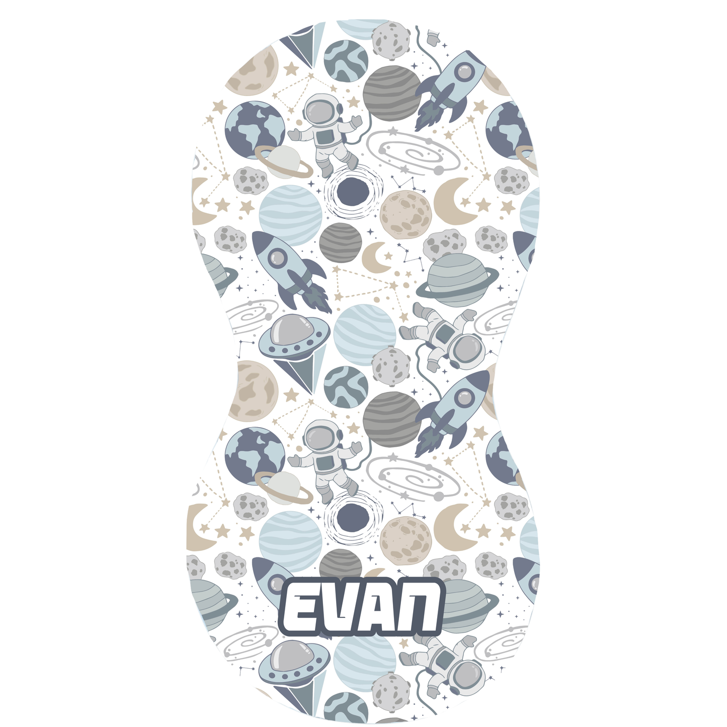 Out Of This World Burp Cloth