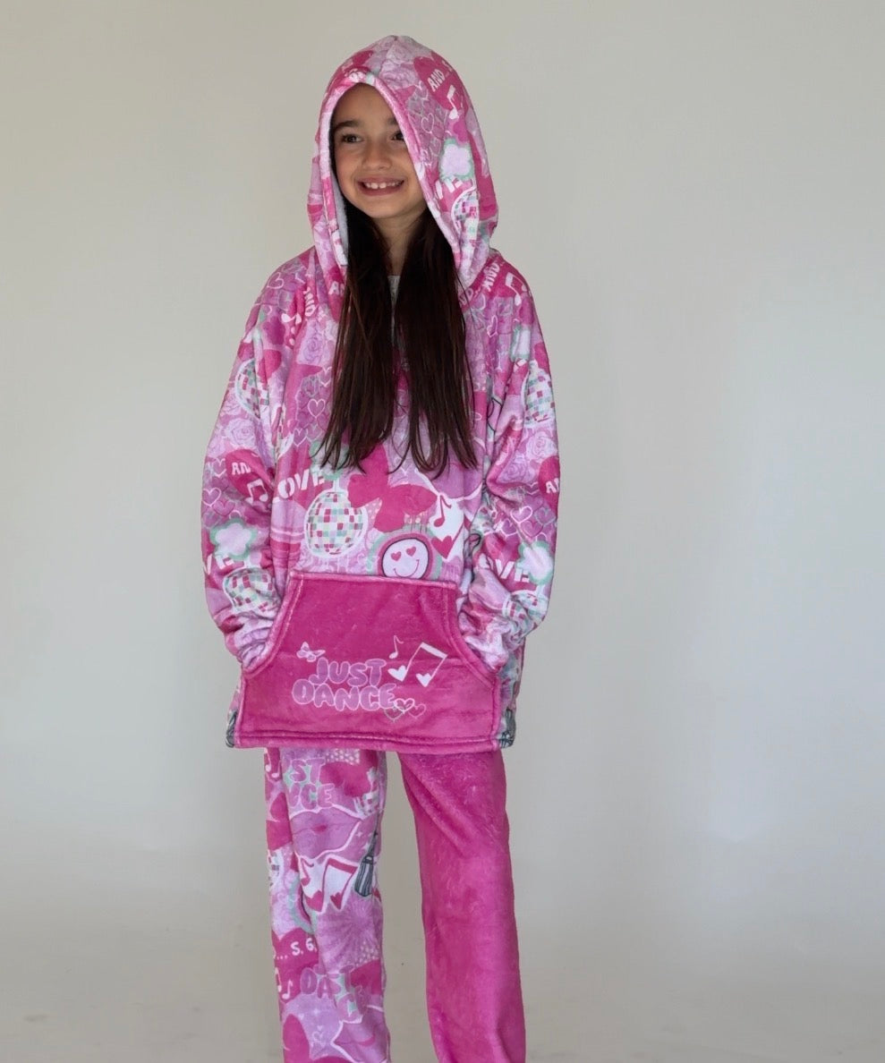 Just Dance Fuzzy Hoodie