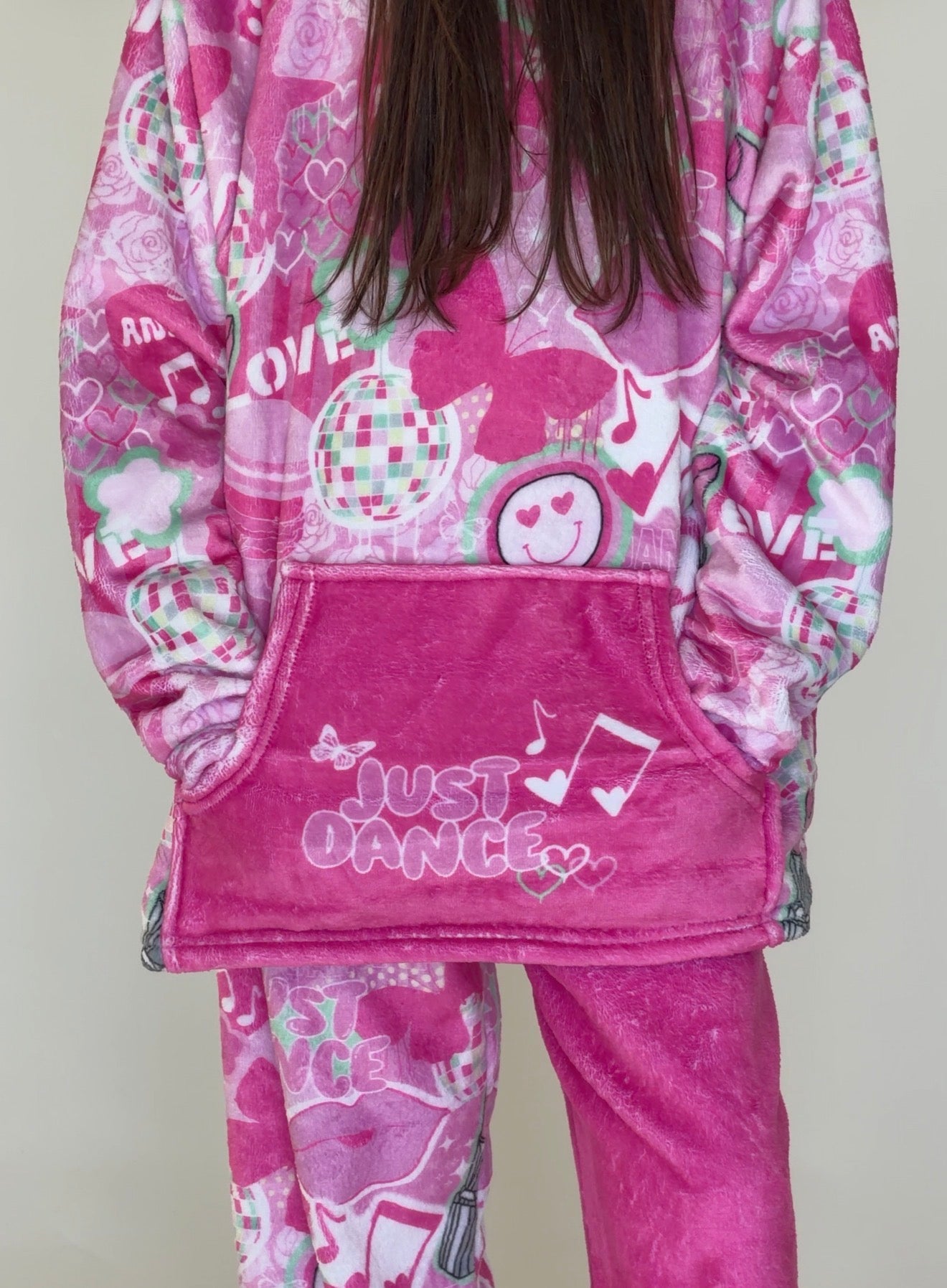 Just Dance Fuzzy Hoodie