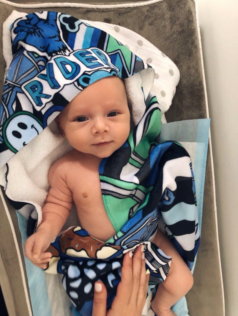 Rockstar Hooded Towel
