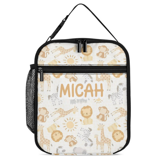 Safari Friends Insulated Lunch Box