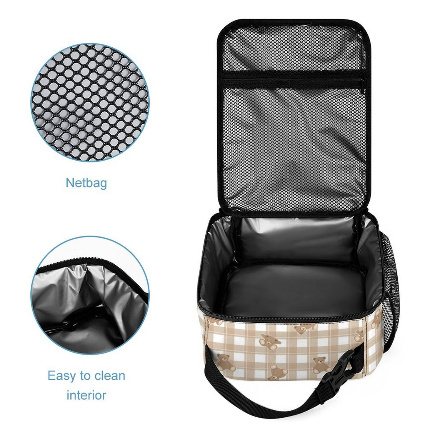 Teddy Tumbles Insulated Lunch Box