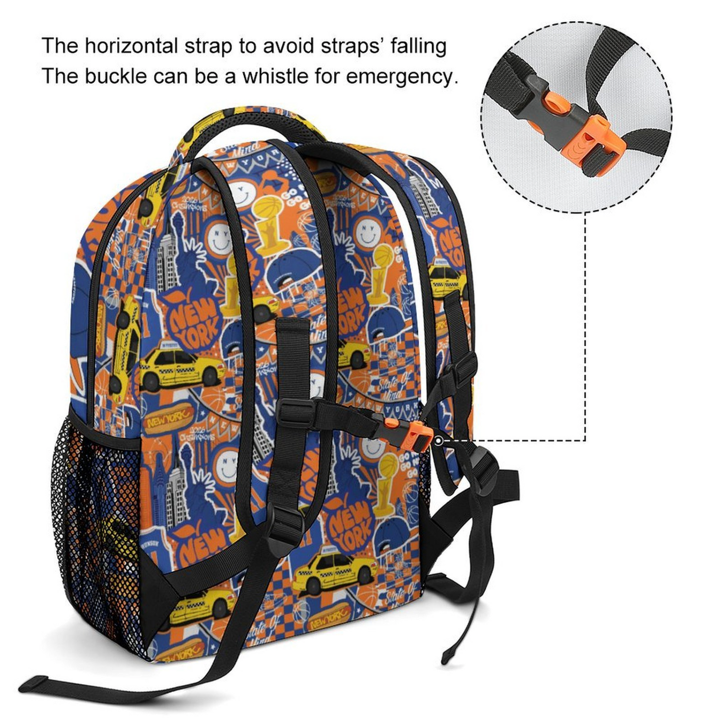 New York Basketball Kids Backpack