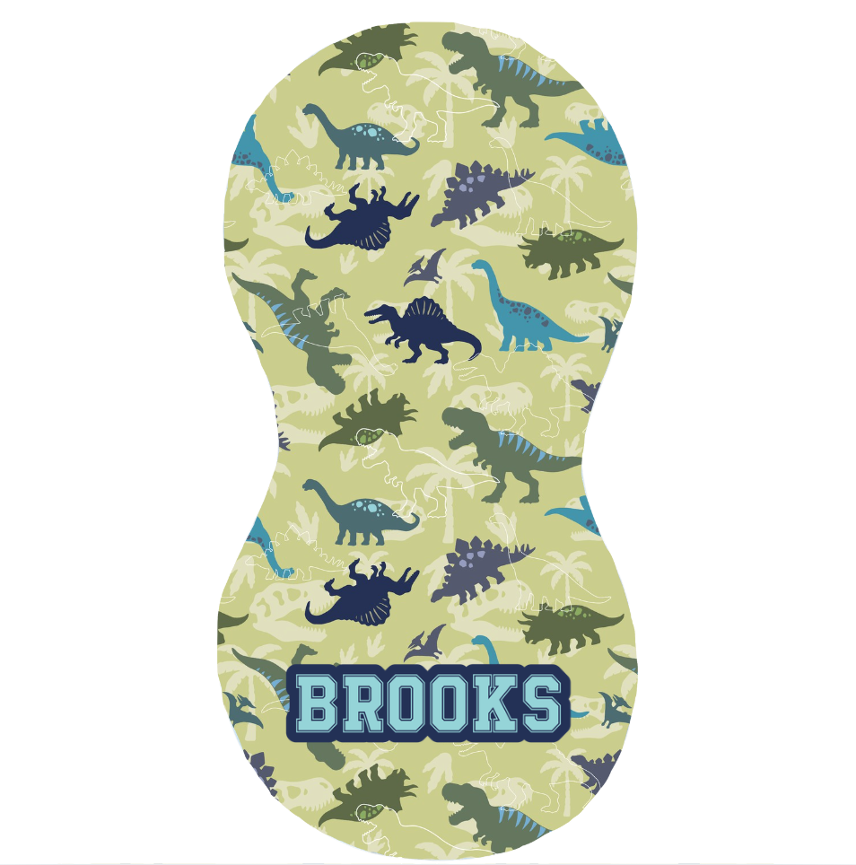 Dino Days Burp Cloth