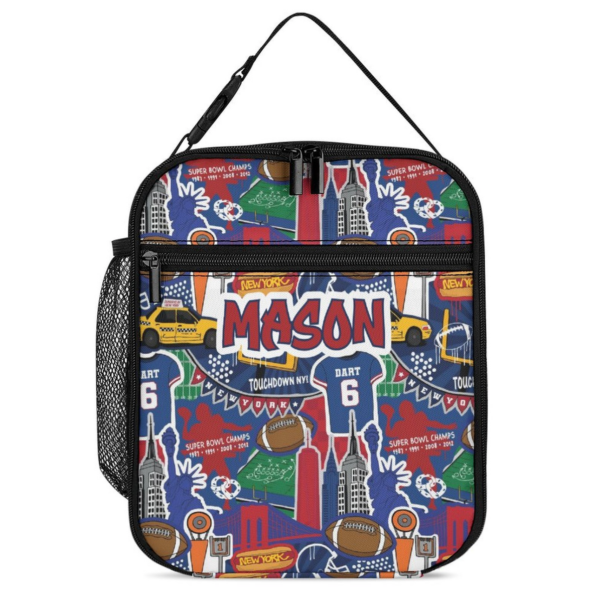 New York Football Insulated Lunch Box (2 team options)