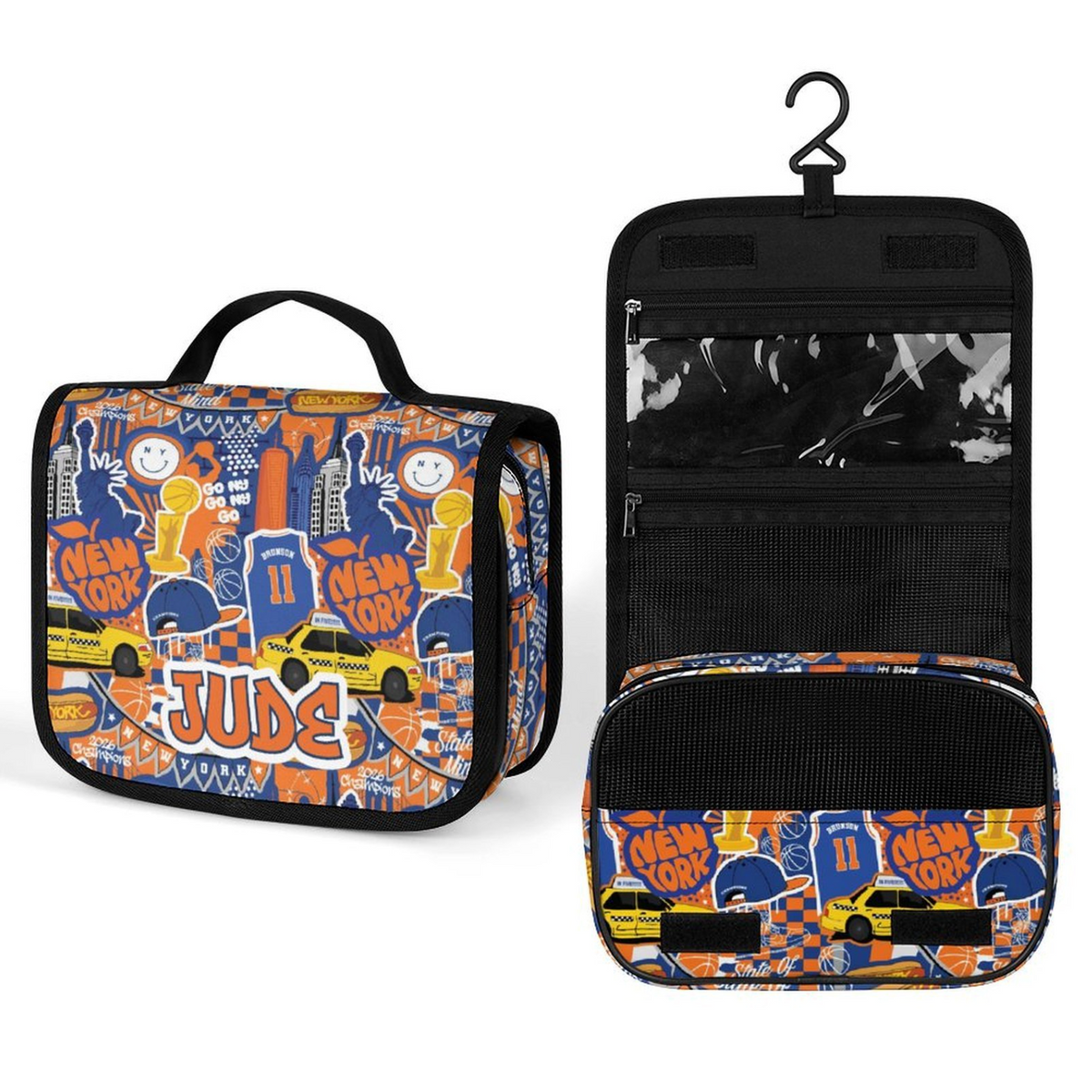 New York Basketball Toiletry Bag